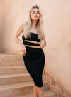 Unique The Label  Zola Dress - Black