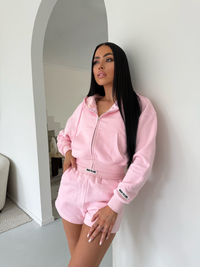 MOLLY SHORTS - POWDER PINK
