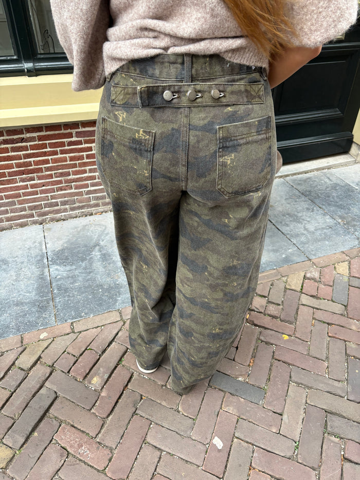 abby jeans - army