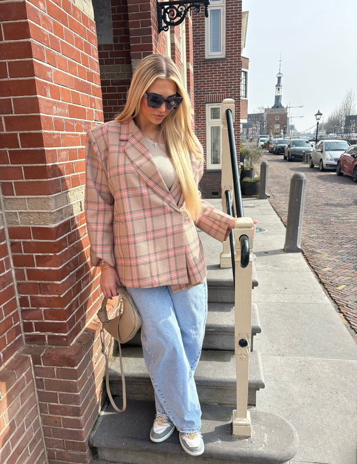 Axelle Blazer - Beige Roze