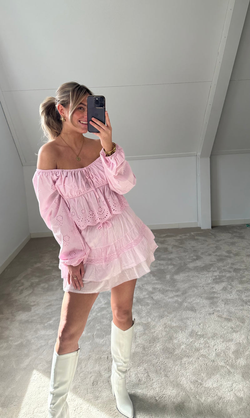 Bella Skirt - Pink