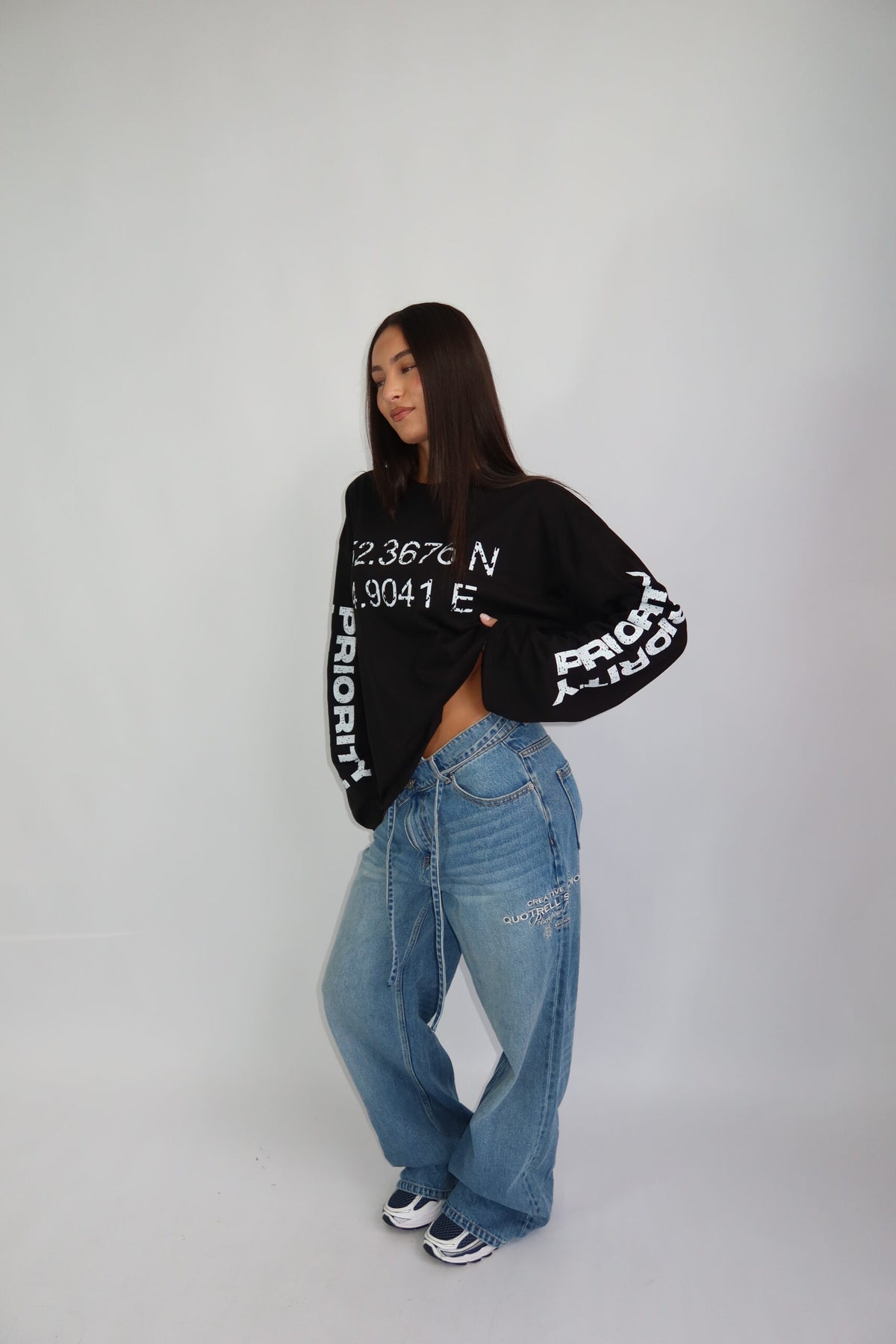 Mia Longsleeve - Zwart
