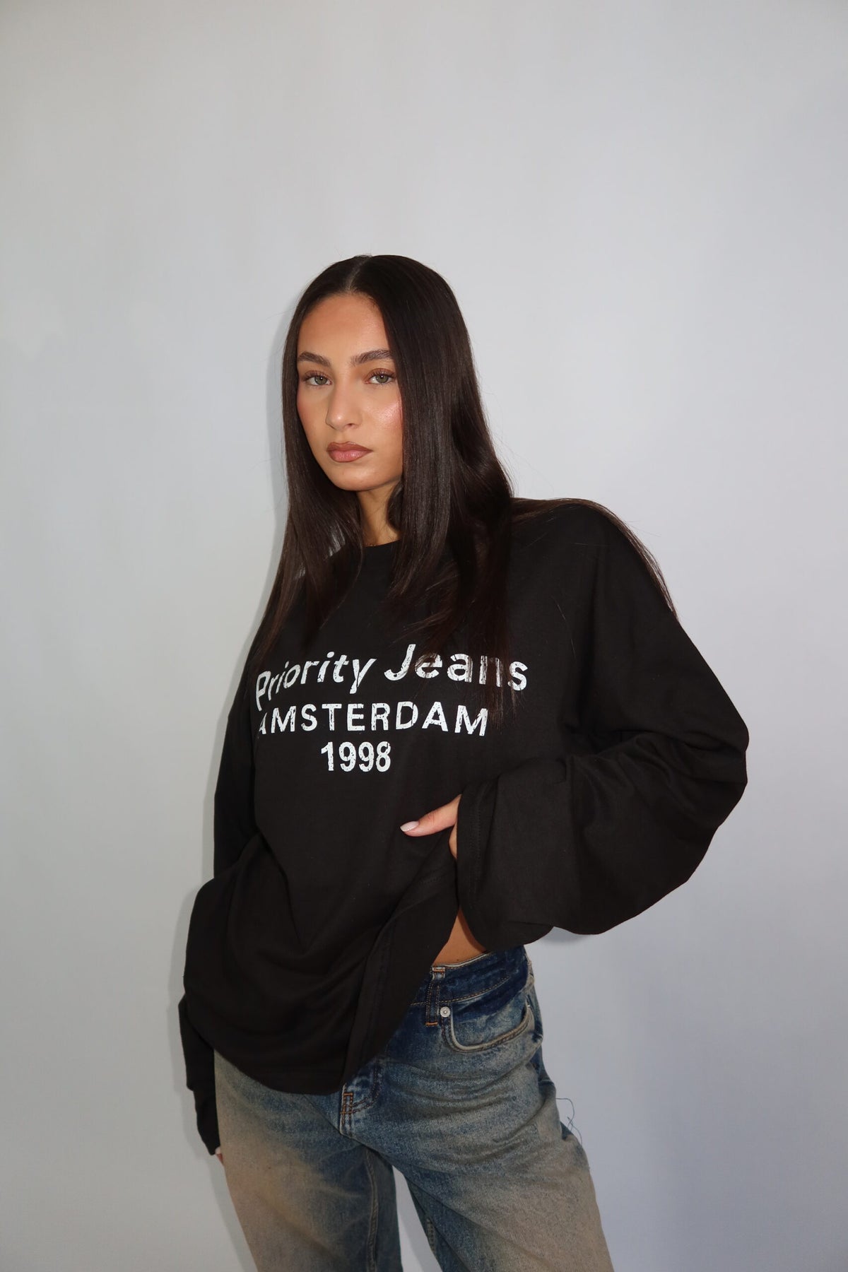 Nora Longsleeve - Zwart