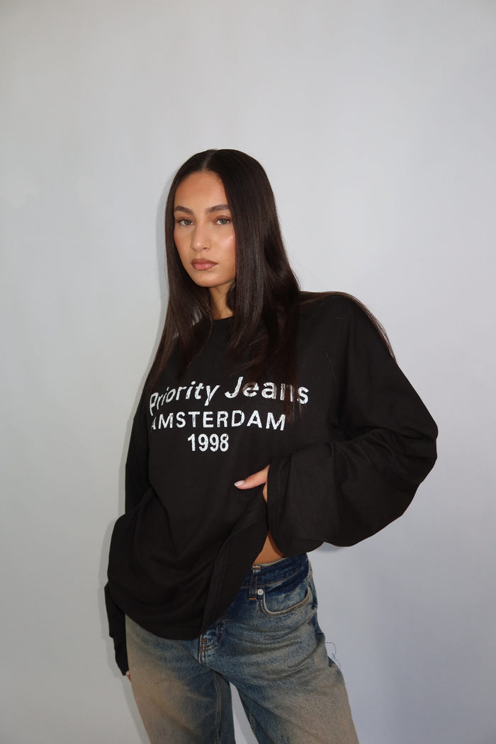 Nora Longsleeve - Zwart