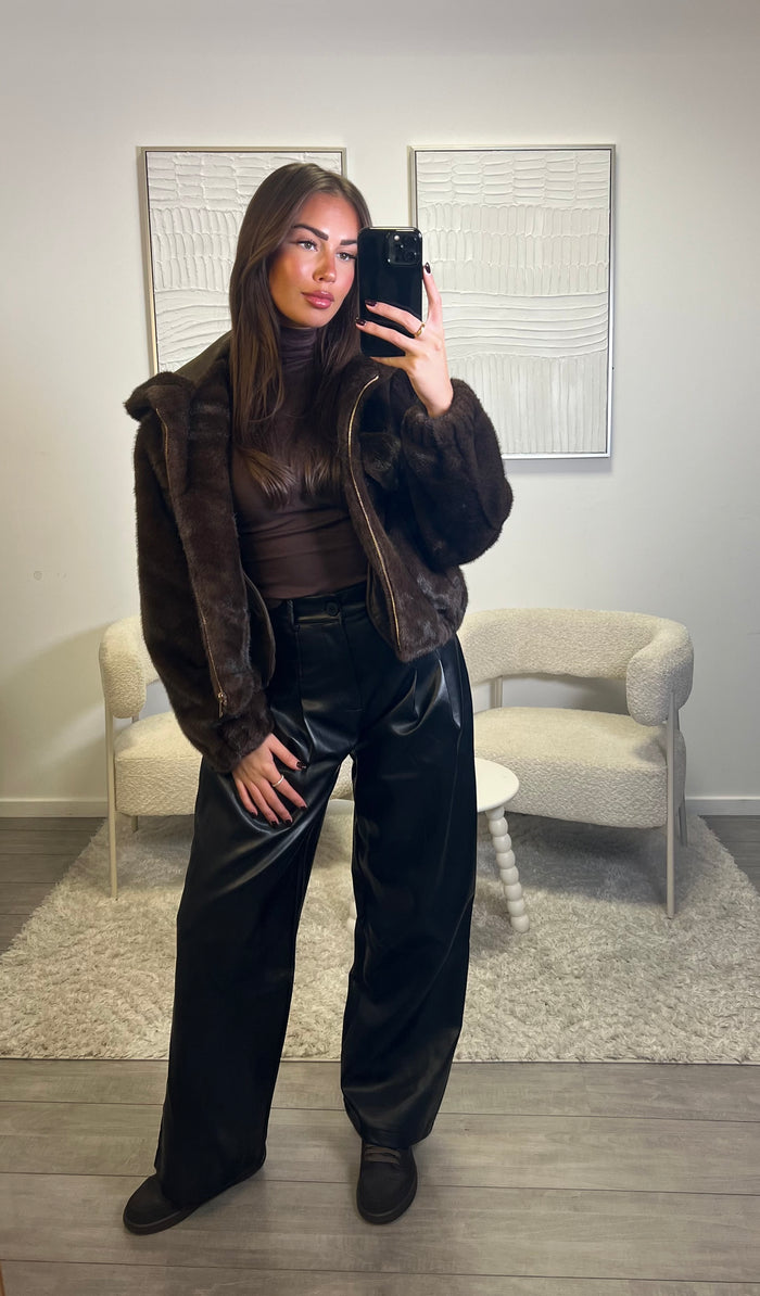 Chrissy Jacket - Brown