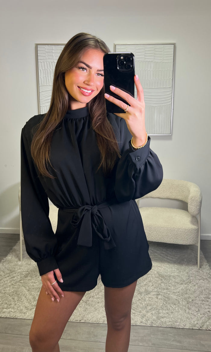 Jamie Playsuit - Black