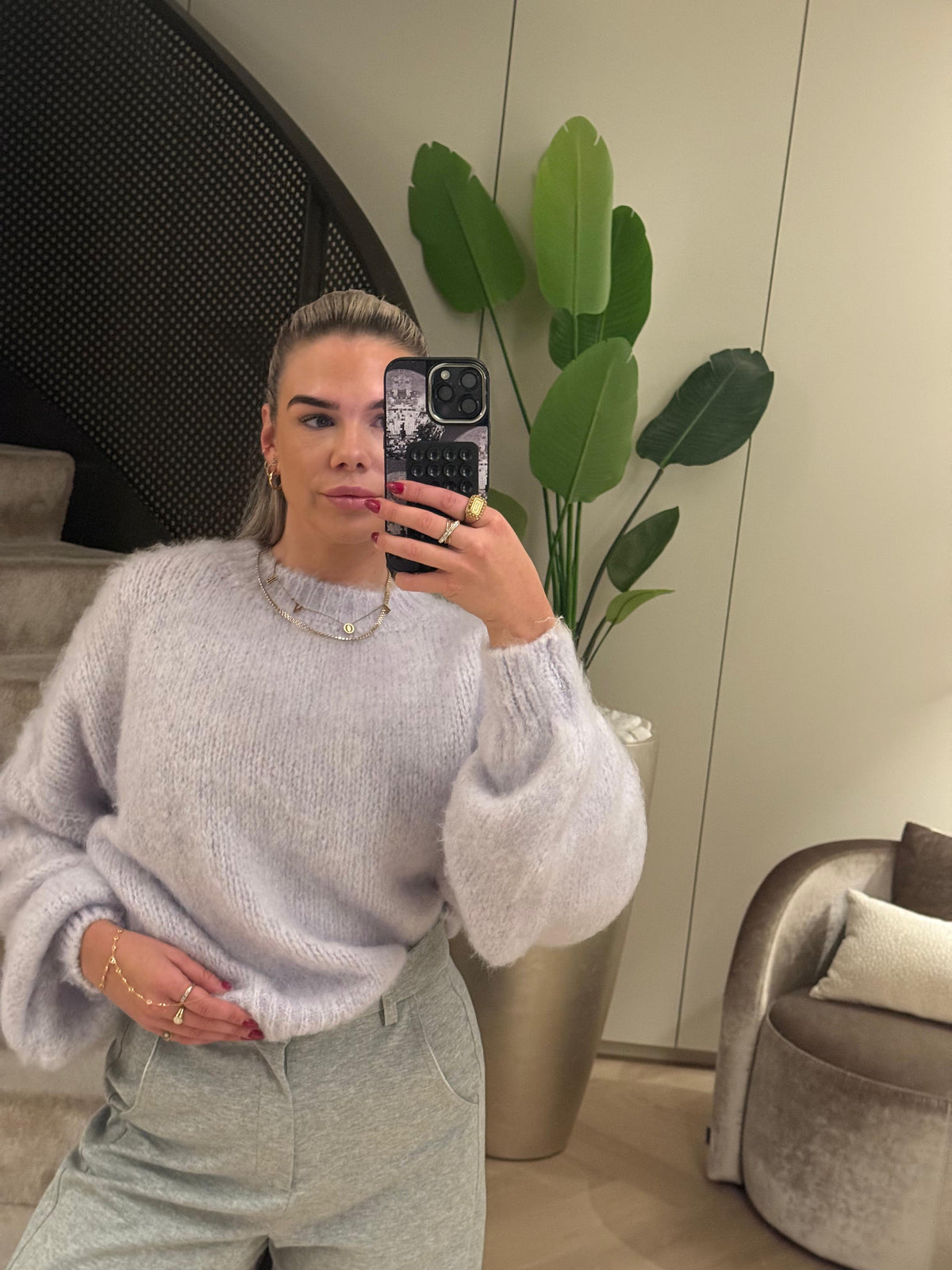 Suzi Sweater - Light Purple