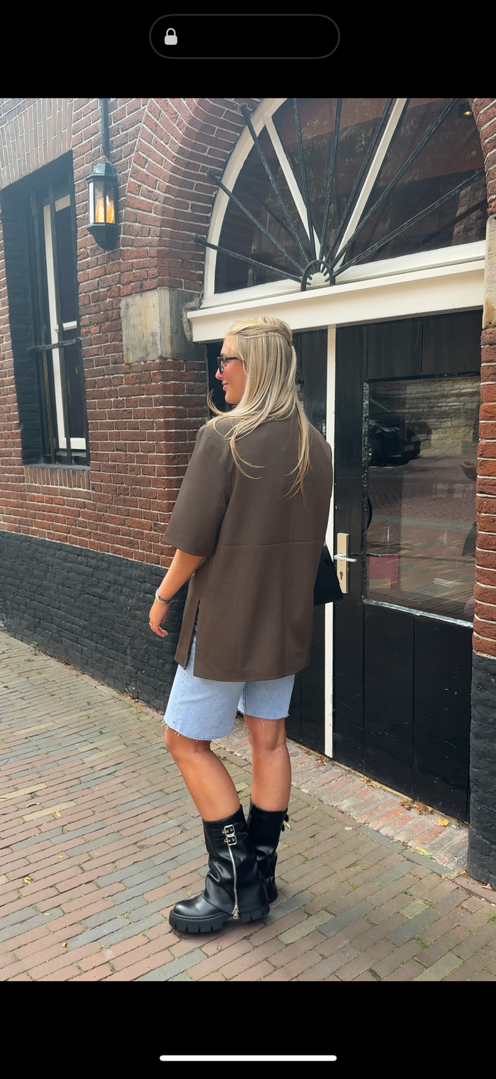 Juna Blazer - Taupe