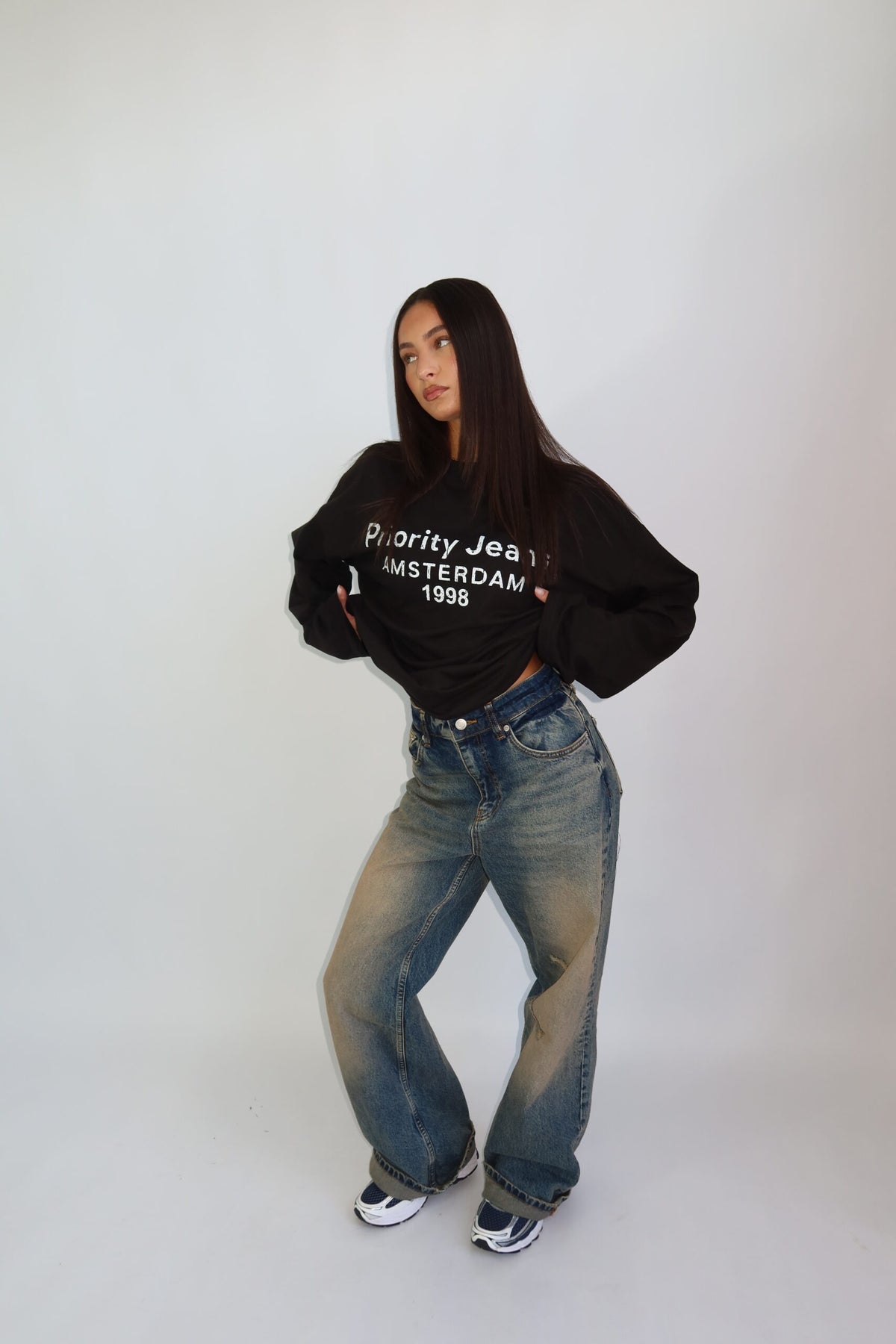 Nora Longsleeve - Zwart