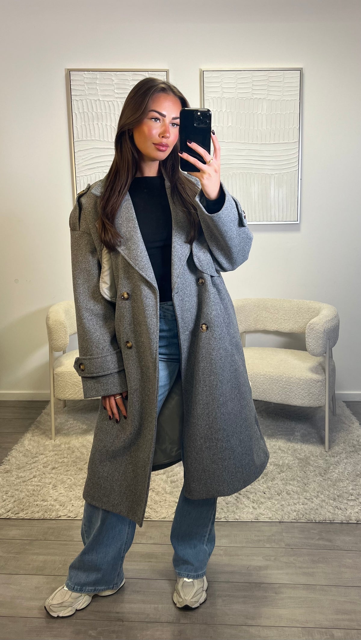 Danie Coat - Grey