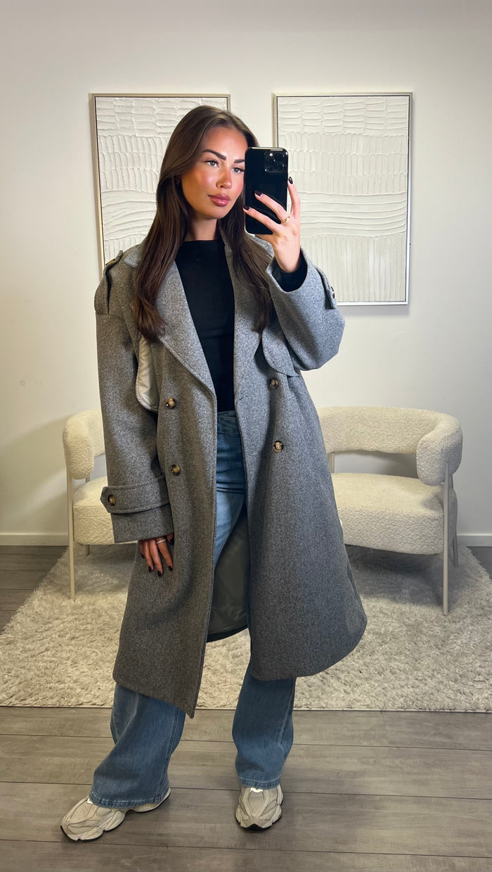 Danie Coat - Grey