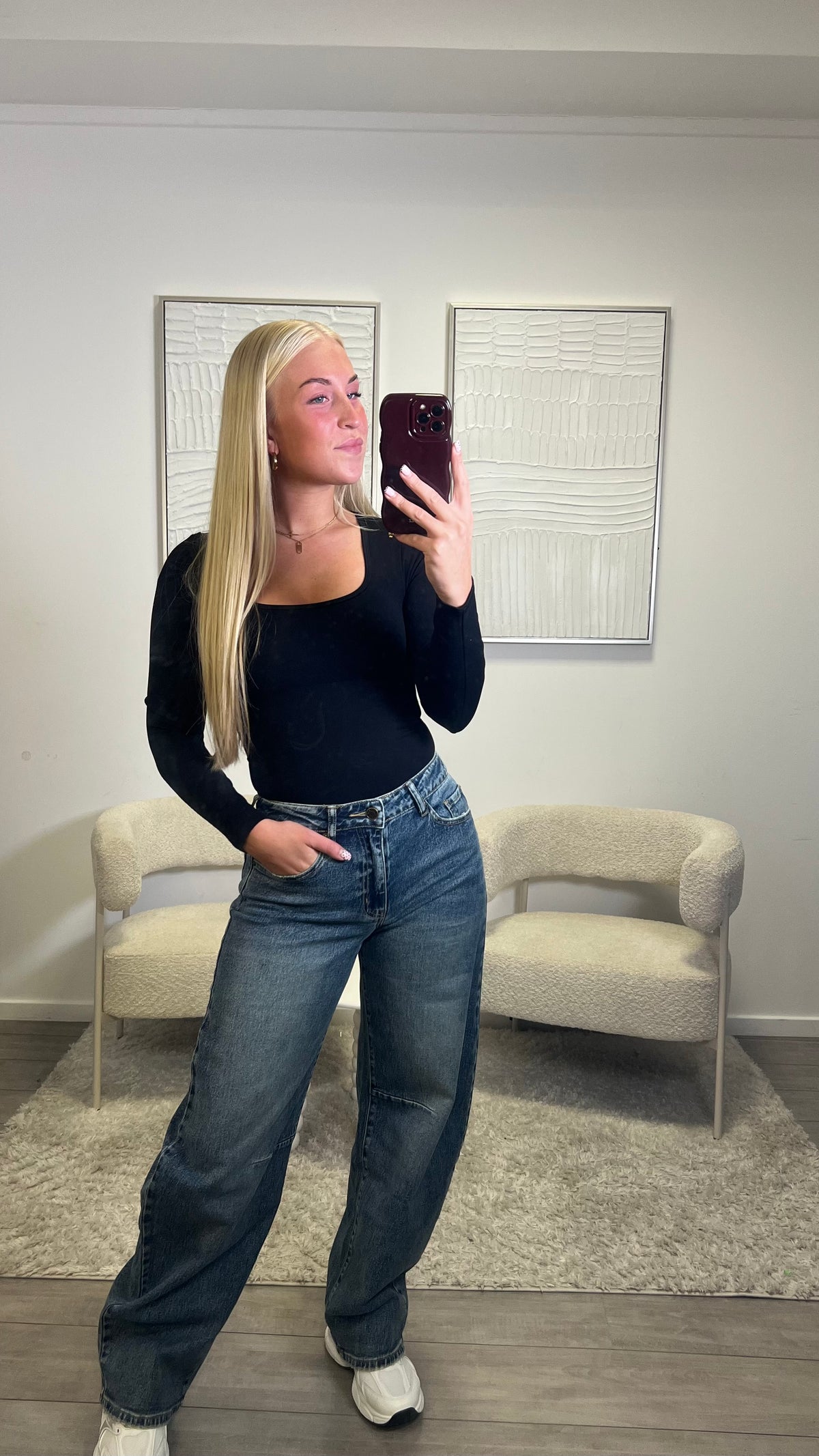 Balloon Jeans - Blue