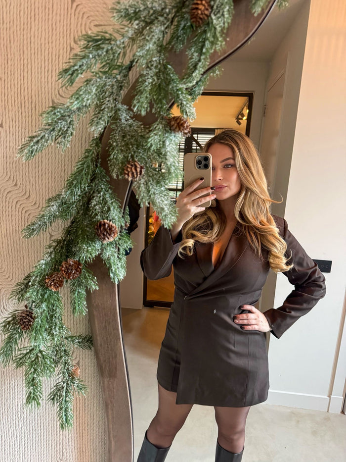 Manon’s Blazer Playsuit - Choco