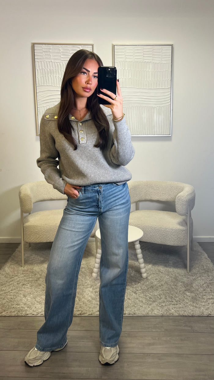 Sanne Sweater -Grey