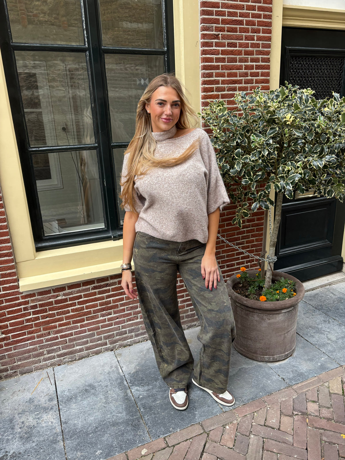abby jeans - army