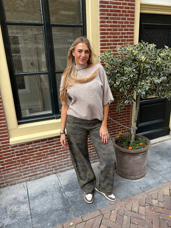 abby jeans - army