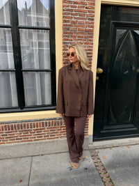 Amber Blazer - Choco