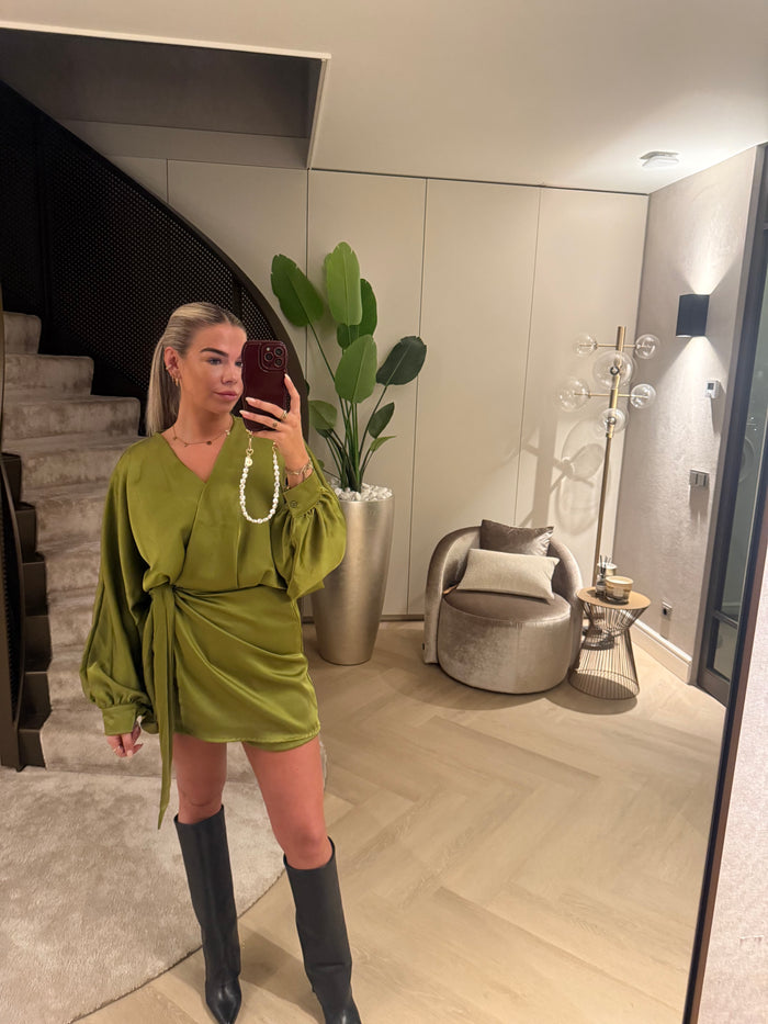 Nina Playsuit - Lime