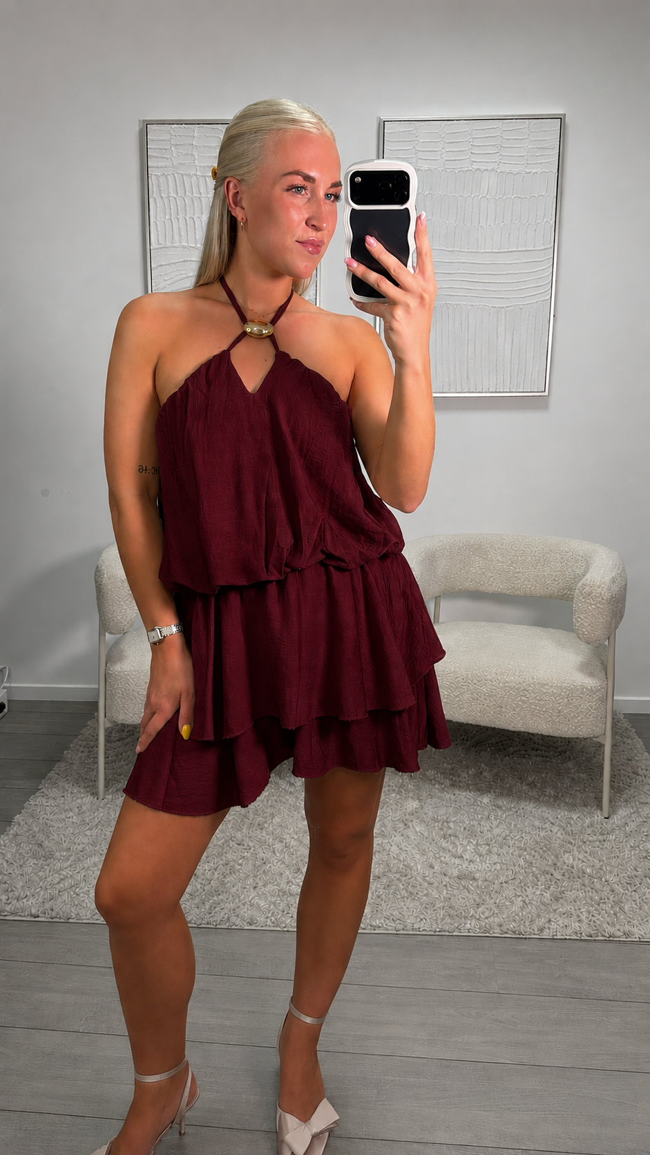 Elfi Playsuit - Bordeaux