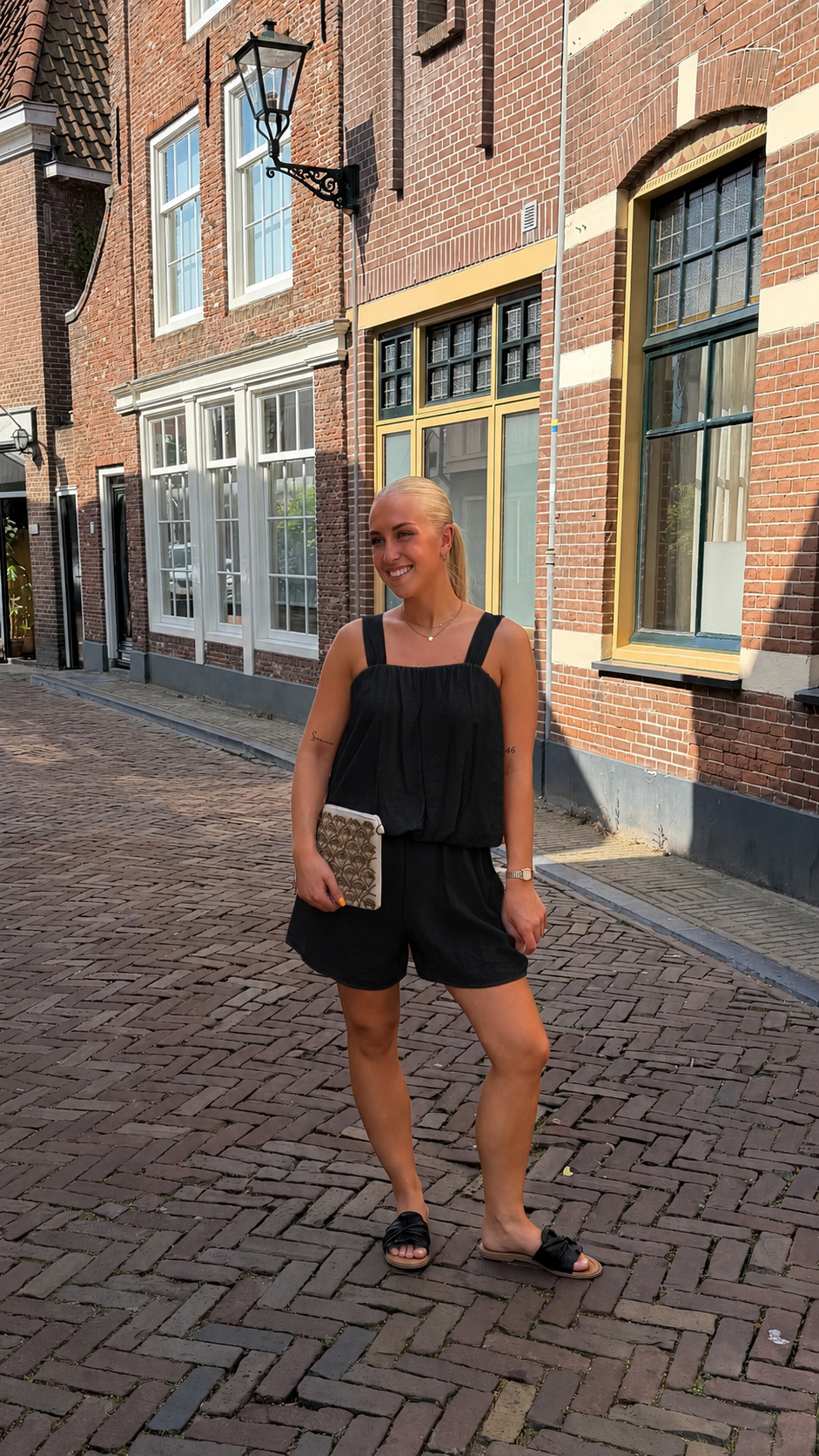 Riekie Set - Zwart