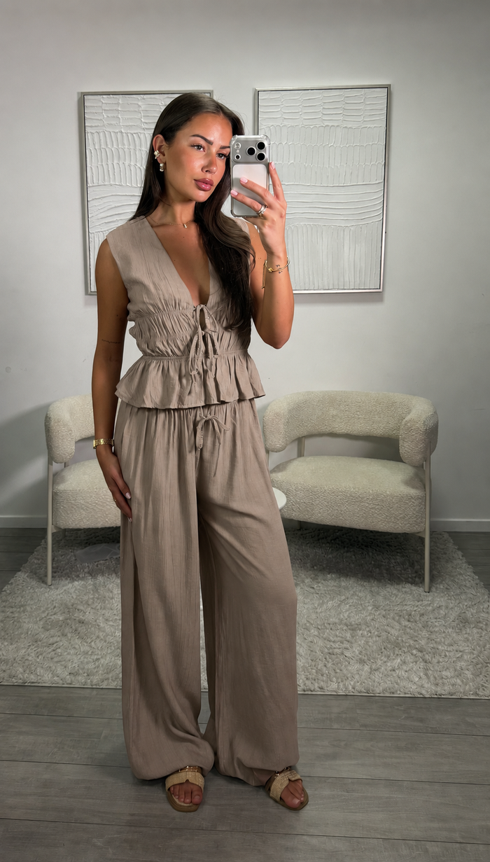 Bente Set - Taupe