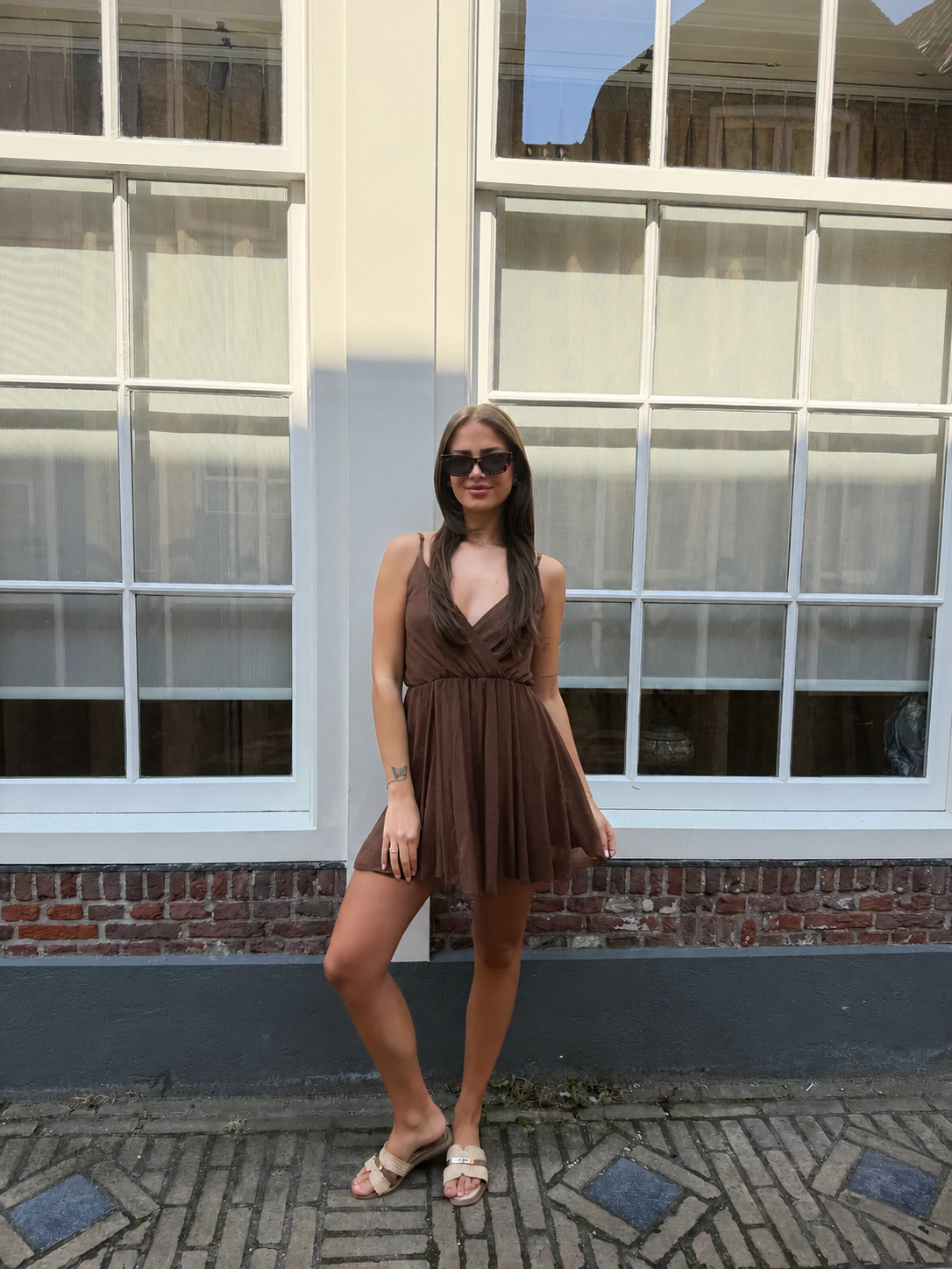 Charlie Playsuit - Bruin
