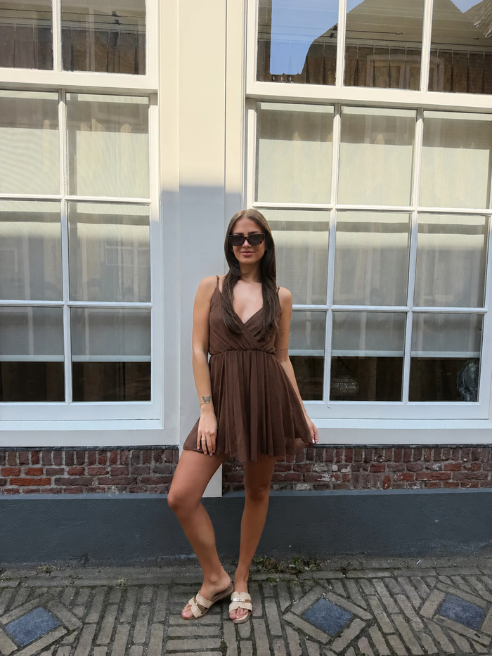 Charlie Playsuit - Bruin