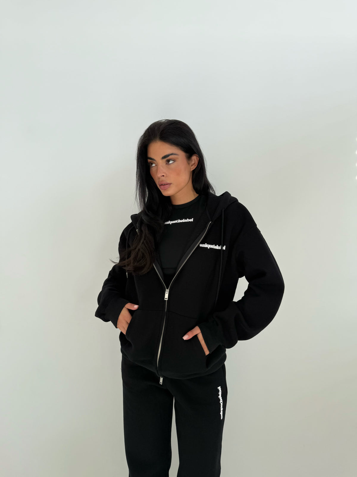 IMANI VEST - DEEP BLACK