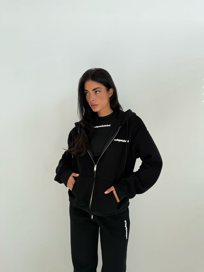 IMANI VEST - DEEP BLACK