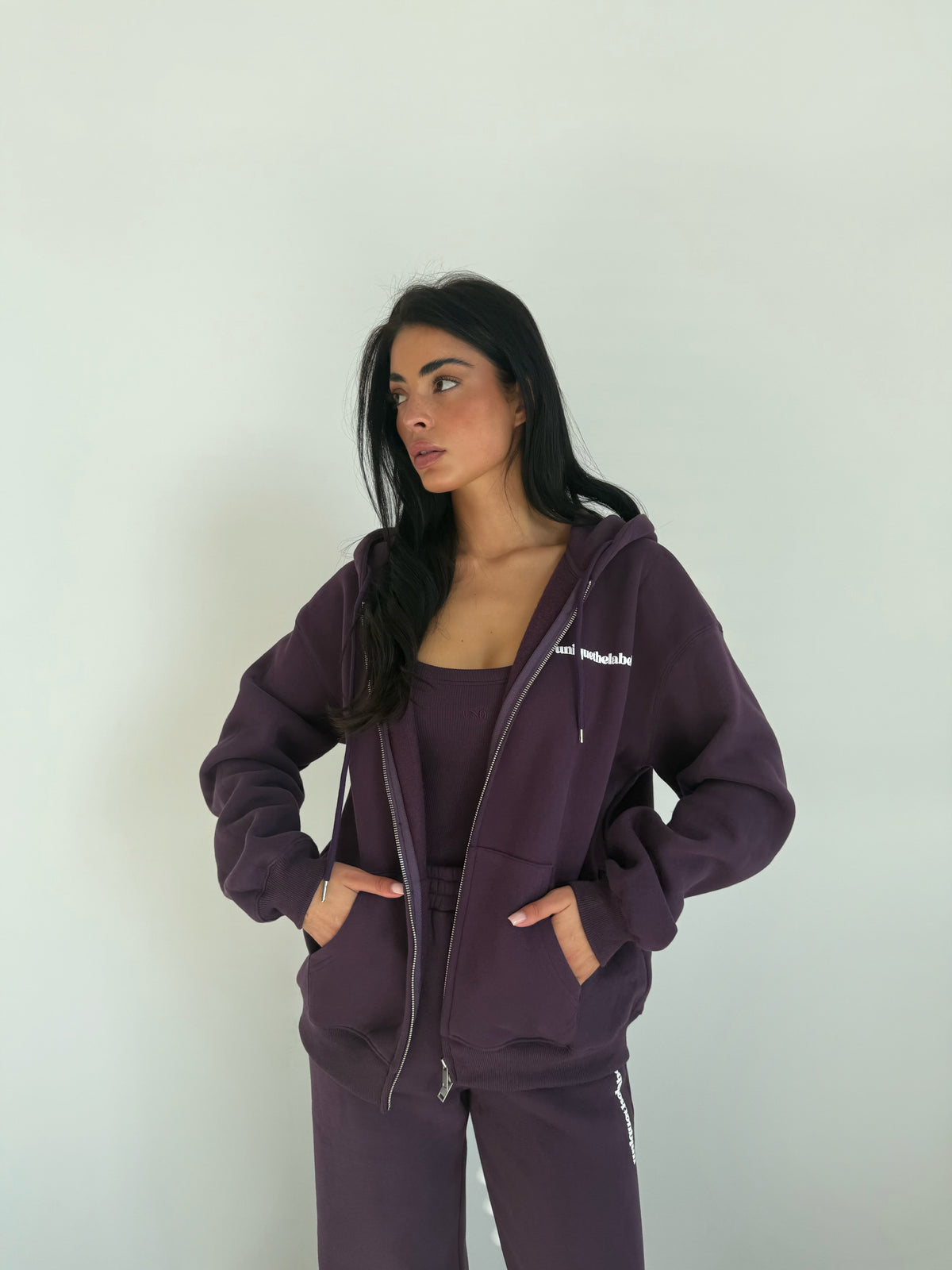 IMANI VEST - DEEP BERRY