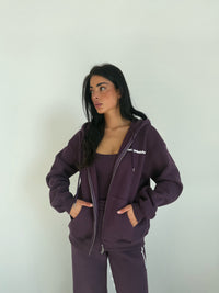 IMANI VEST - DEEP BERRY