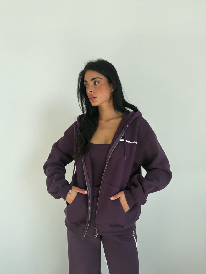 IMANI VEST - DEEP BERRY