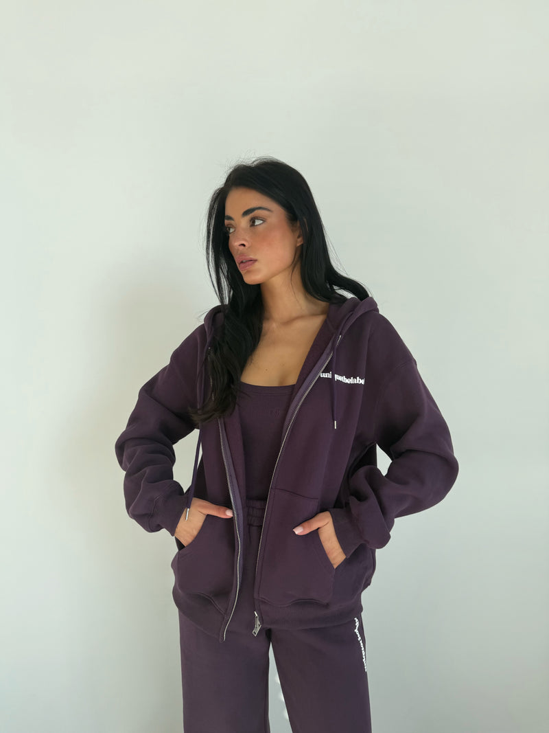 IMANI VEST - DEEP BERRY