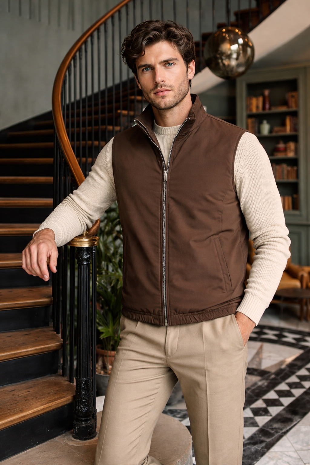 DID Bodywarmer - Bruin Taupe