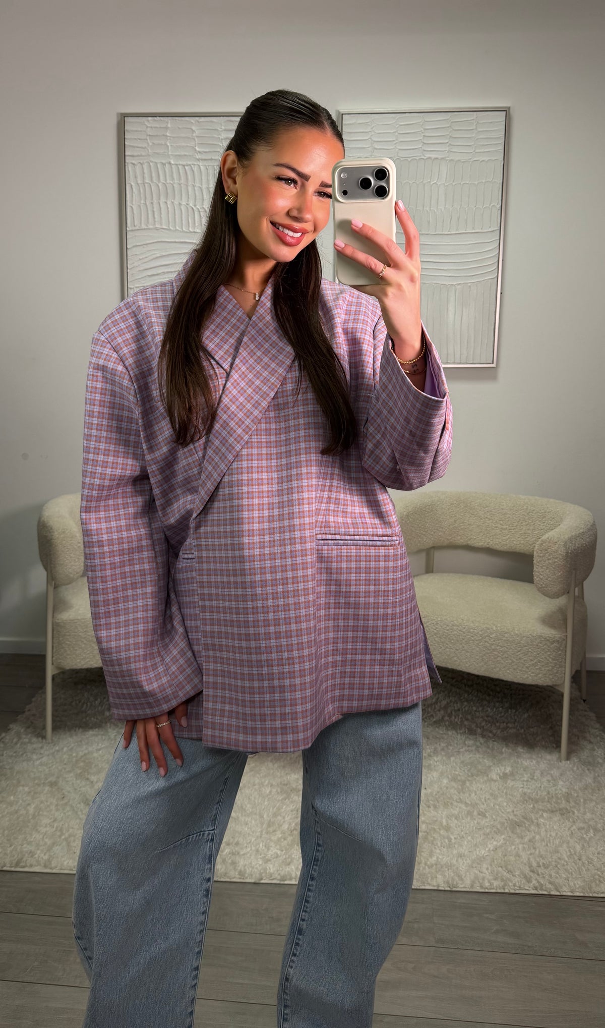 Axelle Blazer - Paars