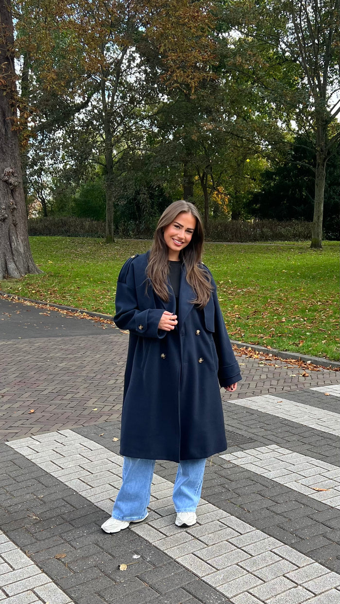 Danie Coat - Blue
