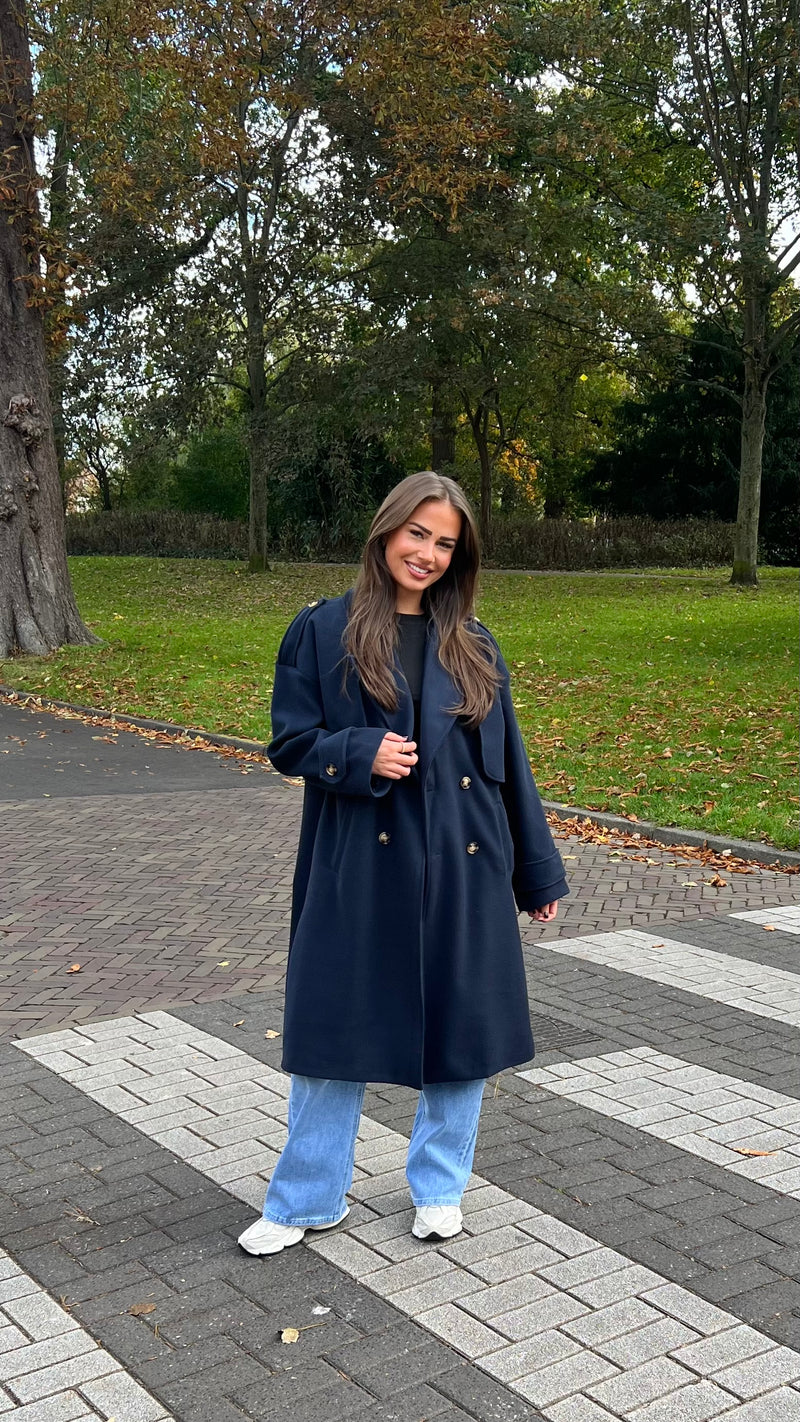 Danie Coat - Blue