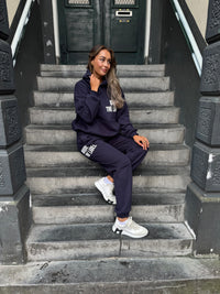 ELYANA HOODIE - DEEP DARK NAVY