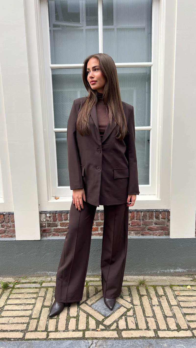Jolie Blazer - Chocolate