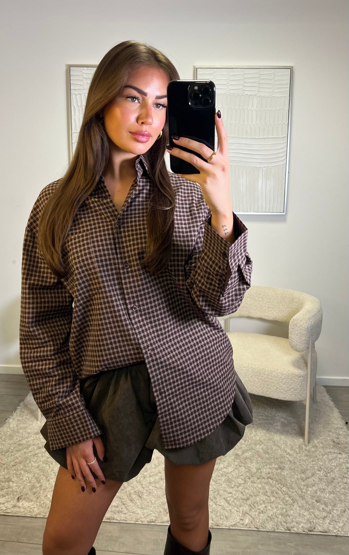 Julie Blouse - Brown