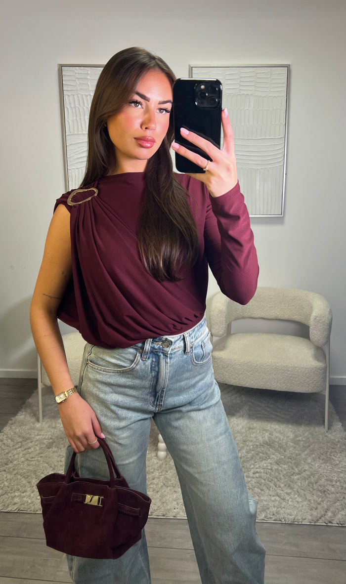 Lulu Top - Bordeaux