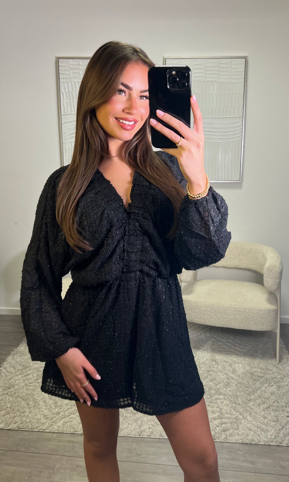 Tess Playsuit - Black