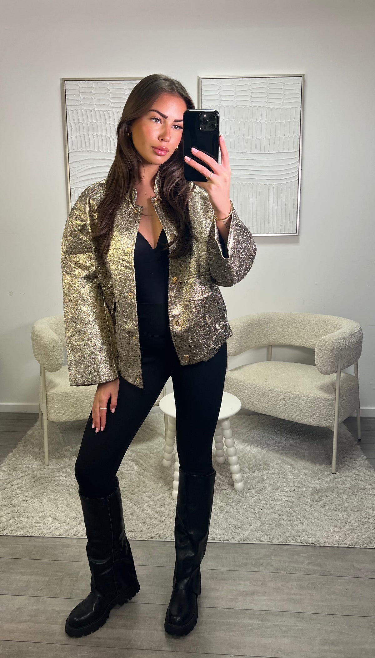 Loekie Jacket - Gold