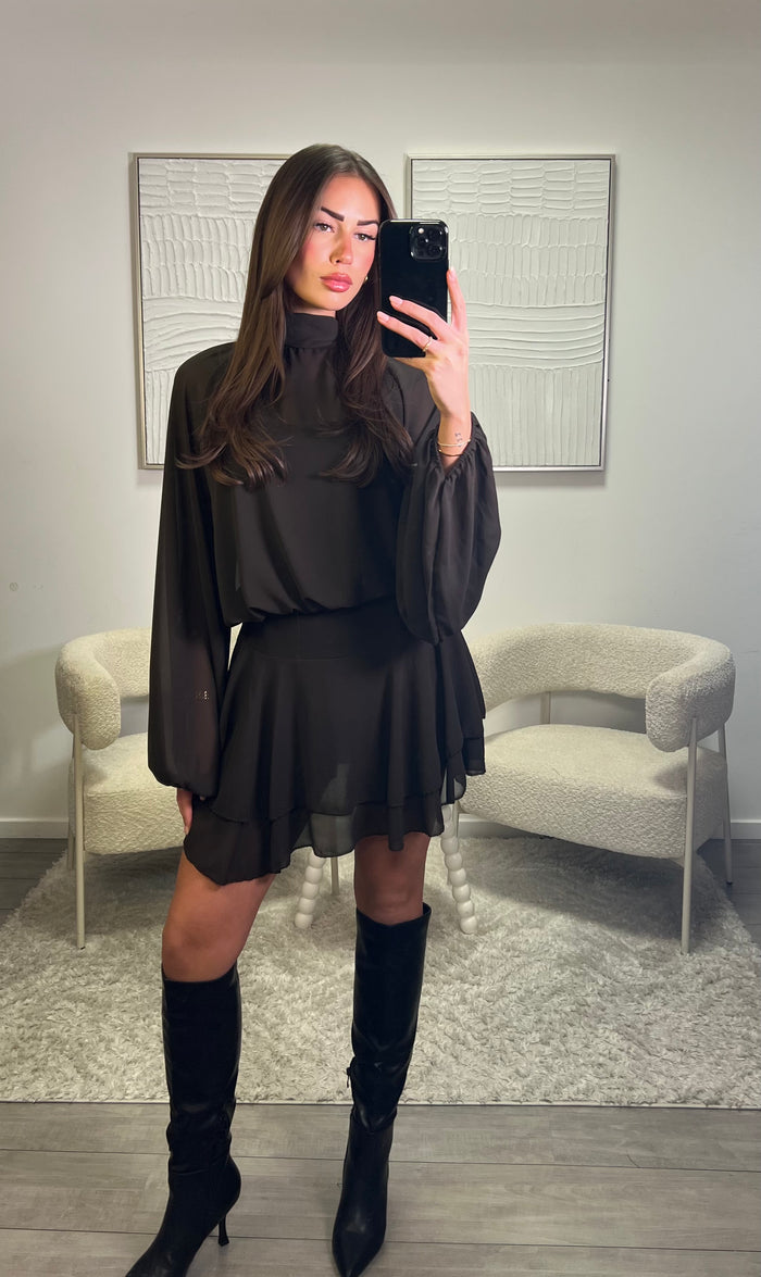 Valerie Dress - Brown