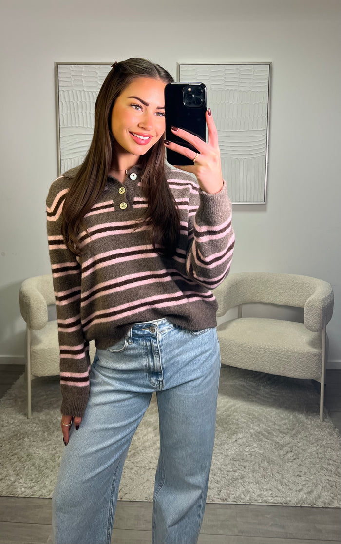 Gwen Sweater - Taupe