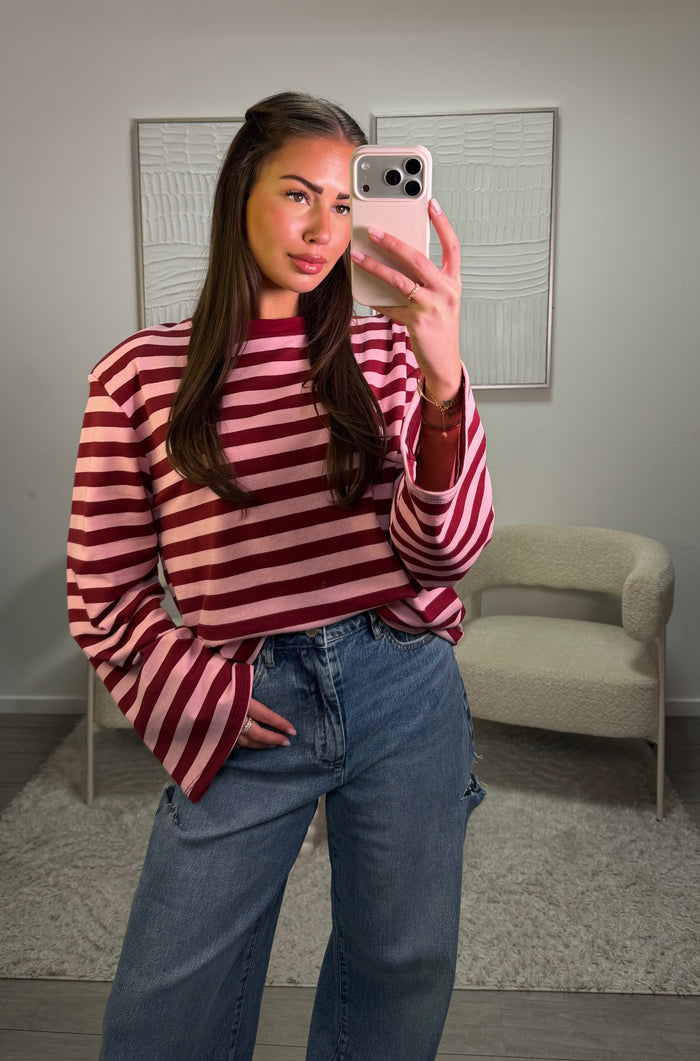 Zoë T-Shirt - Red Pink