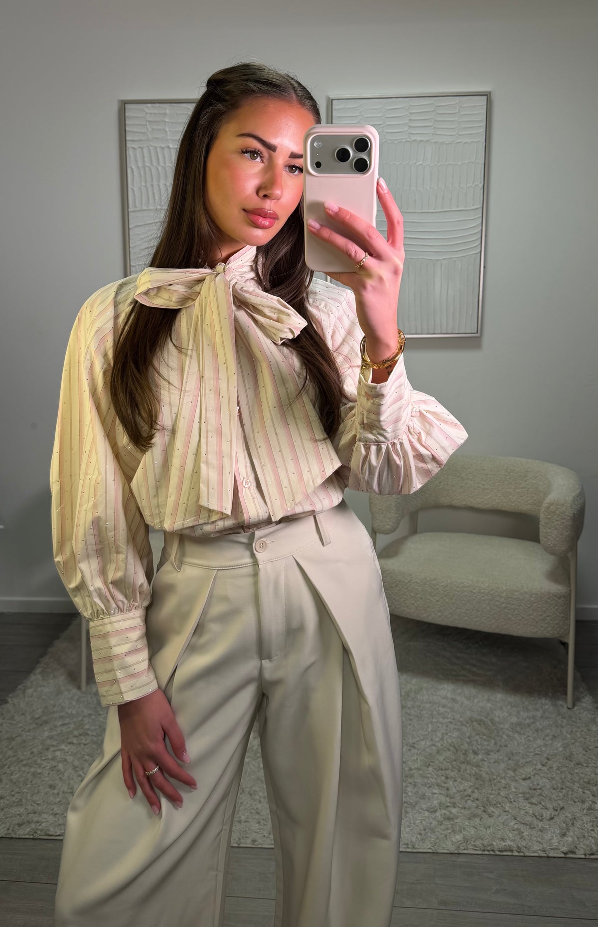 Nicky Blouse - Beige