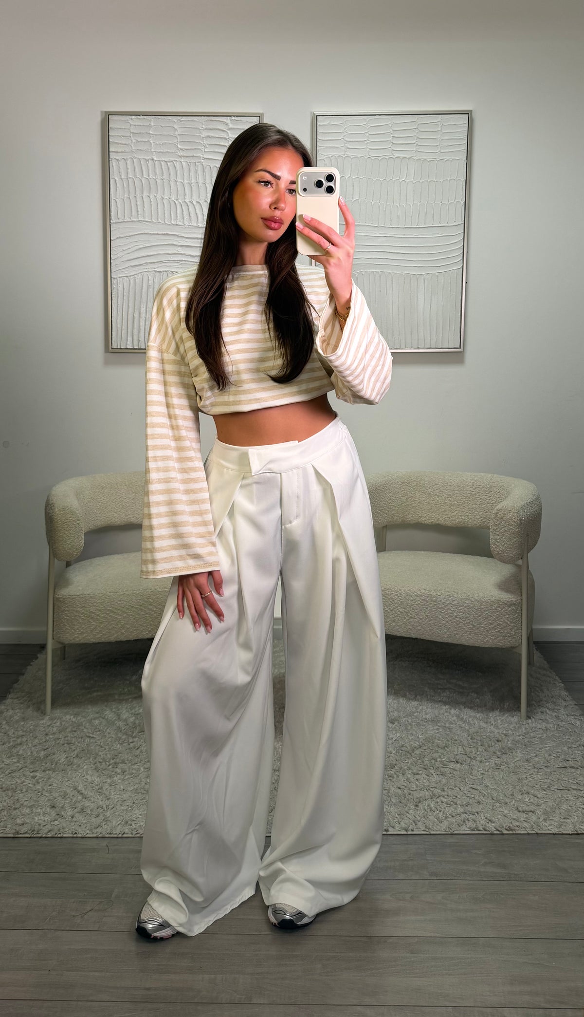 Loua Pantalon - Wit