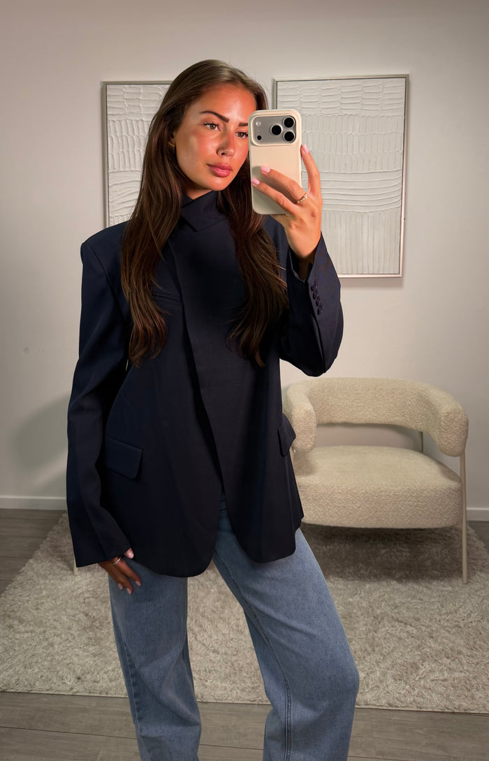 Carly Blazer - Donker Blauw