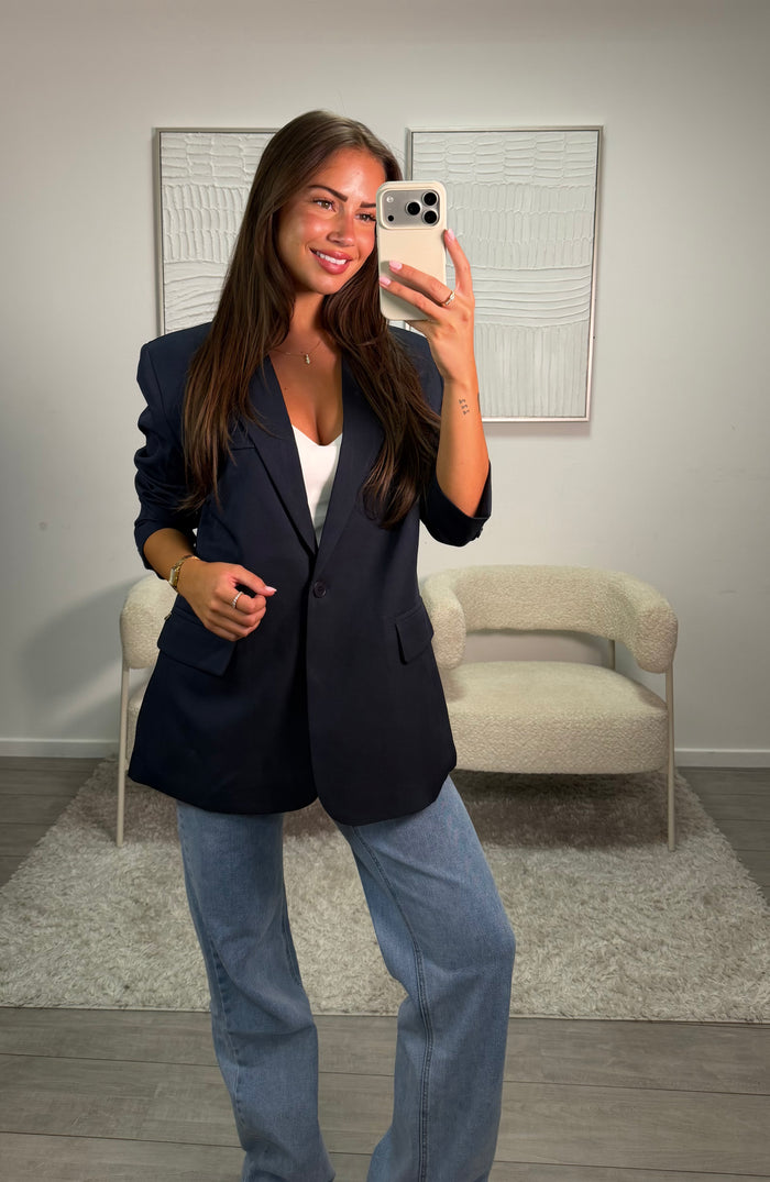 Carmen Blazer - Donker Blauw